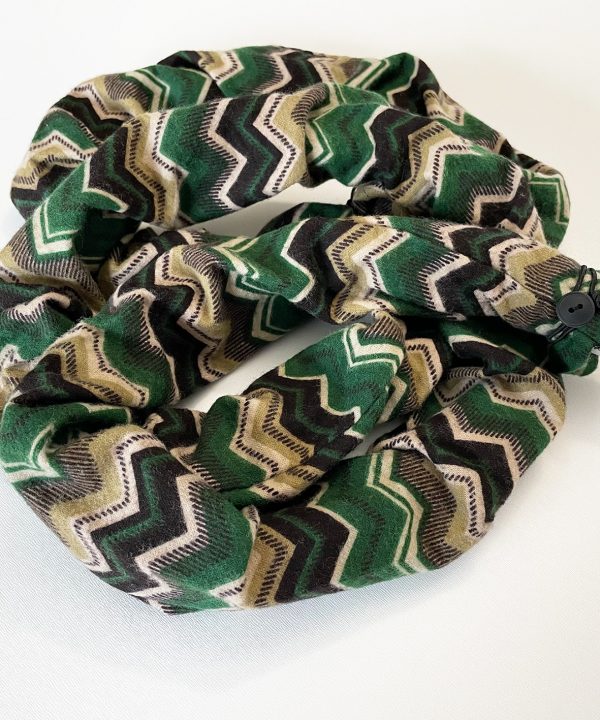 Zig Zag Green Hose Cover