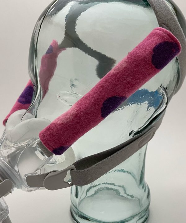 Pink Polka Dots - Cheek Covers